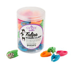 The Gypsy Quilter® Tulip Clamps 60pc Jar