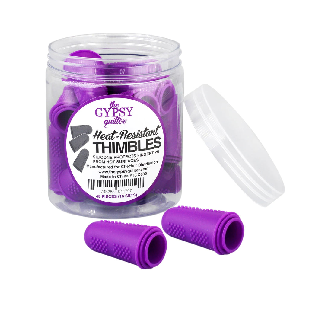 The Gypsy Quilter® Heat Resistant Thimbles Purple