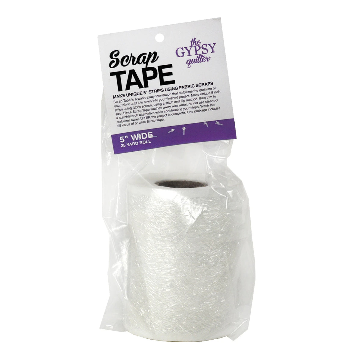 Gypsy Quilter® Scrap Tape 5in x 25yds