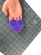 The Gypsy Quilter® Mat Cleaning Pad Heart Shaped 3-1/4in x 1in