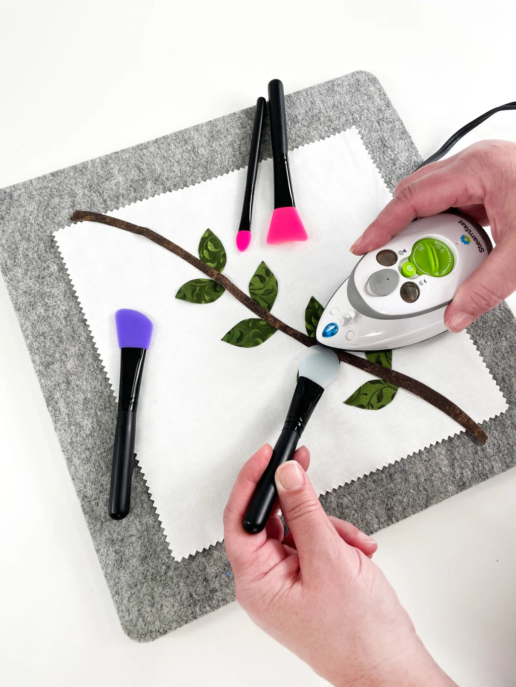The Gypsy Quilter® Position and Press Quilting  and Sewing Silicone Tools 4ct