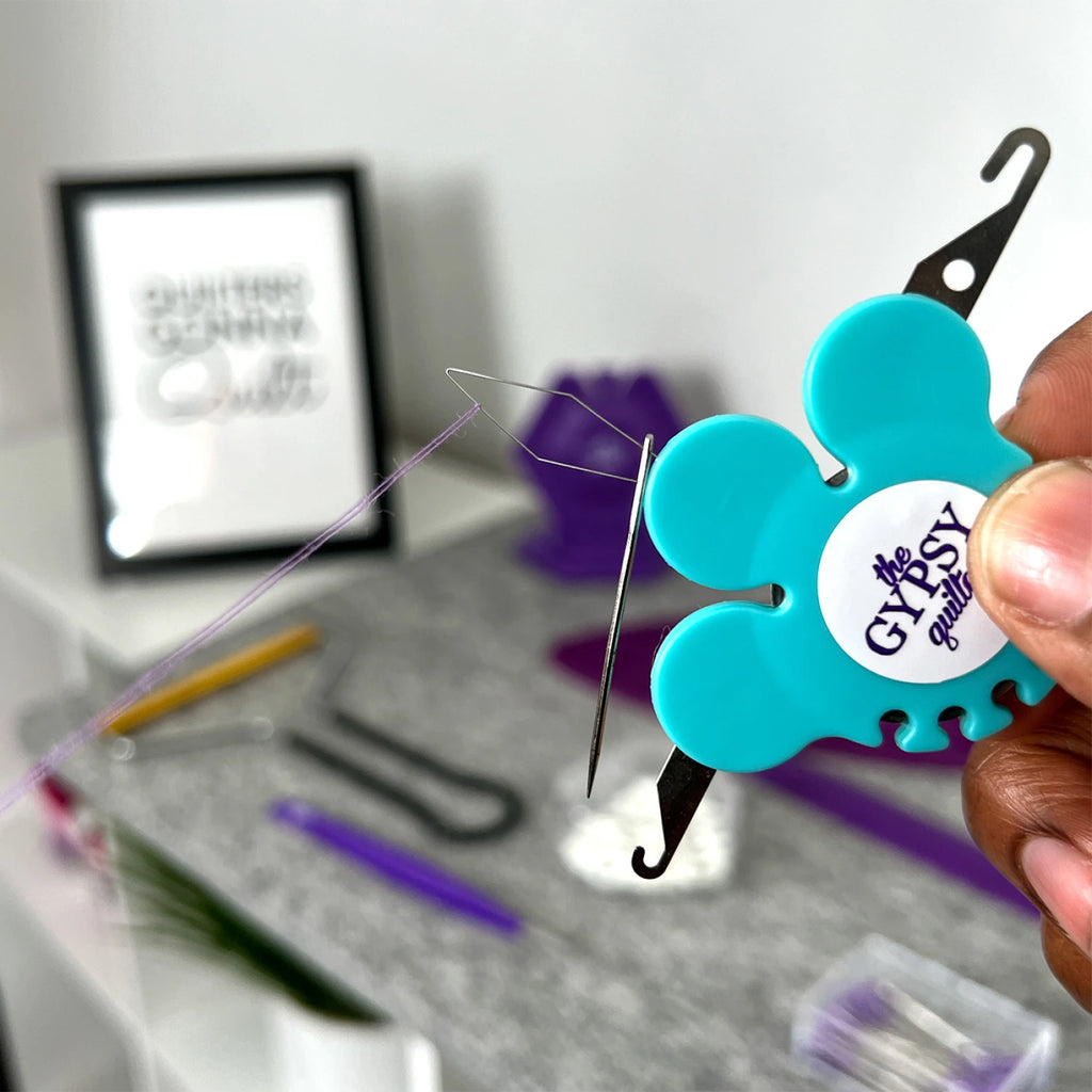 The Gypsy Quilter® 3 In 1 Needle Threader with Cutter