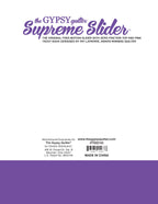 Supreme Slider 8in x 11-3/4in Free Motion Slider with Pink Tacky Back