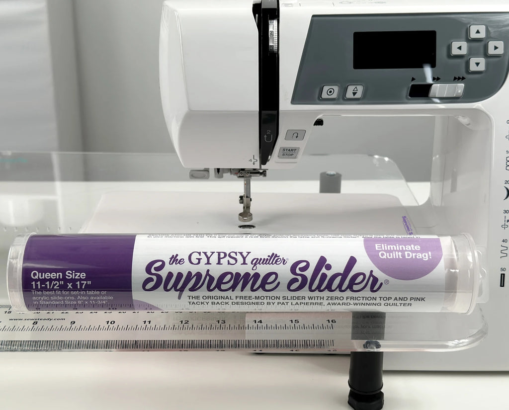 Supreme Slider 8in x 11-3/4in Free Motion Slider with Pink Tacky Back