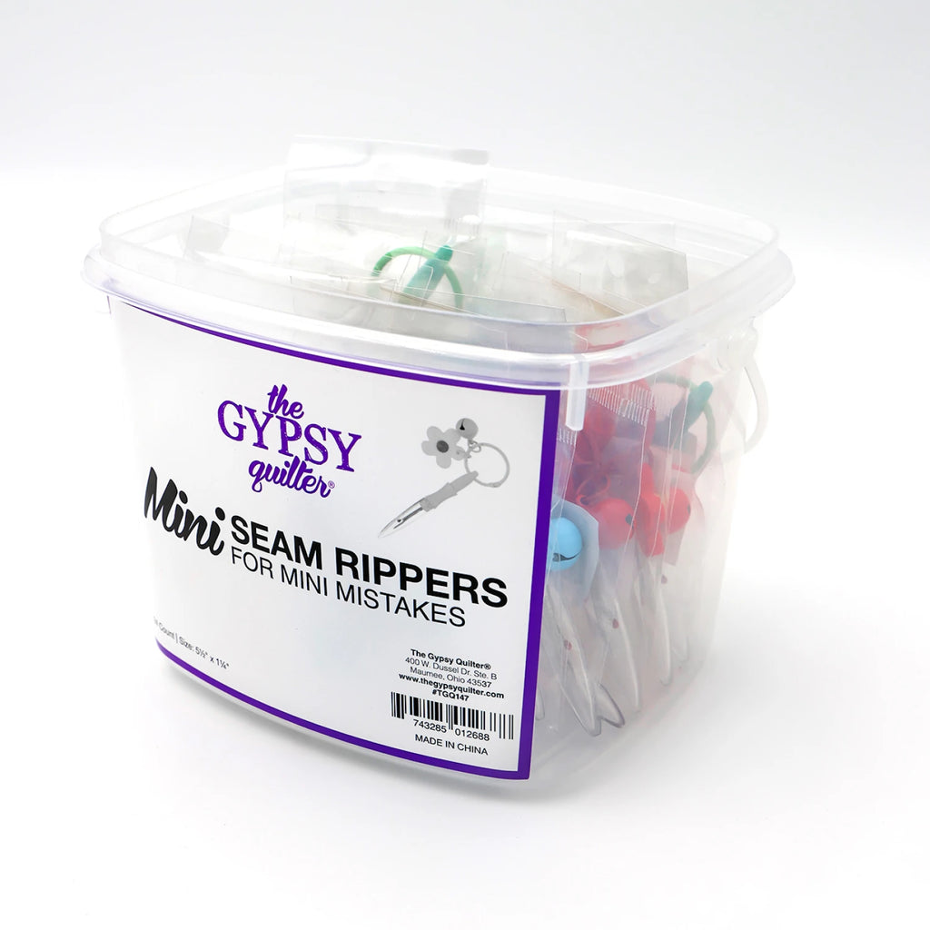 Gypsy Quilter® Mini Seam Ripper Floral Keychain Assortment