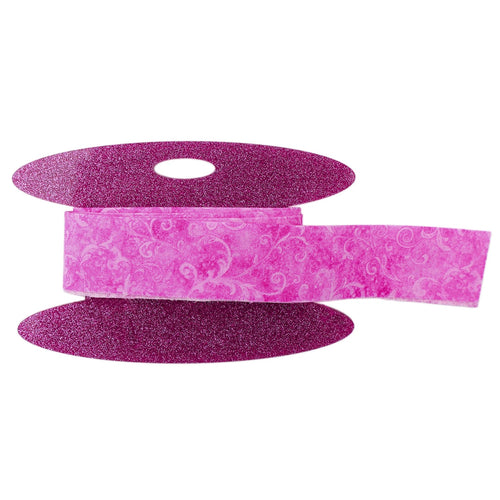 Binding Wrap and Store Spool Dark Pink