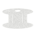 Binding Wrap and Store Spool White