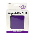 Magnetic Pin Cup Large Gypsy Purple