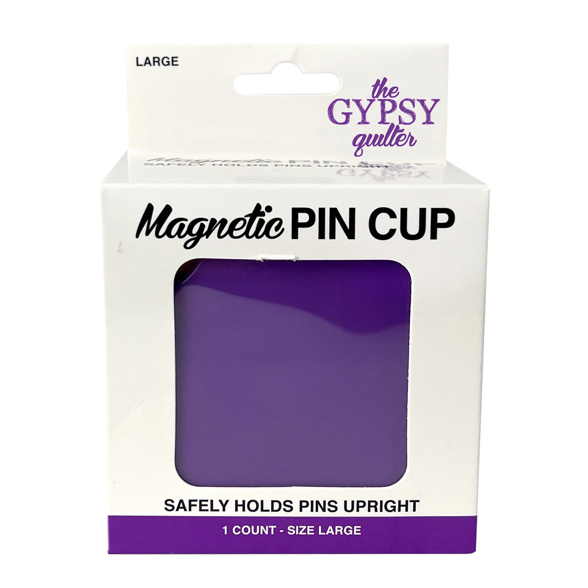 Magnetic Pin Cup Large Gypsy Purple