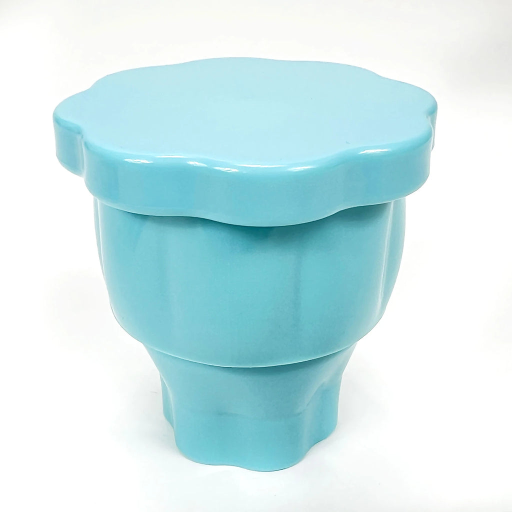 Magnetic Pin Cup Large Bohemian Blue