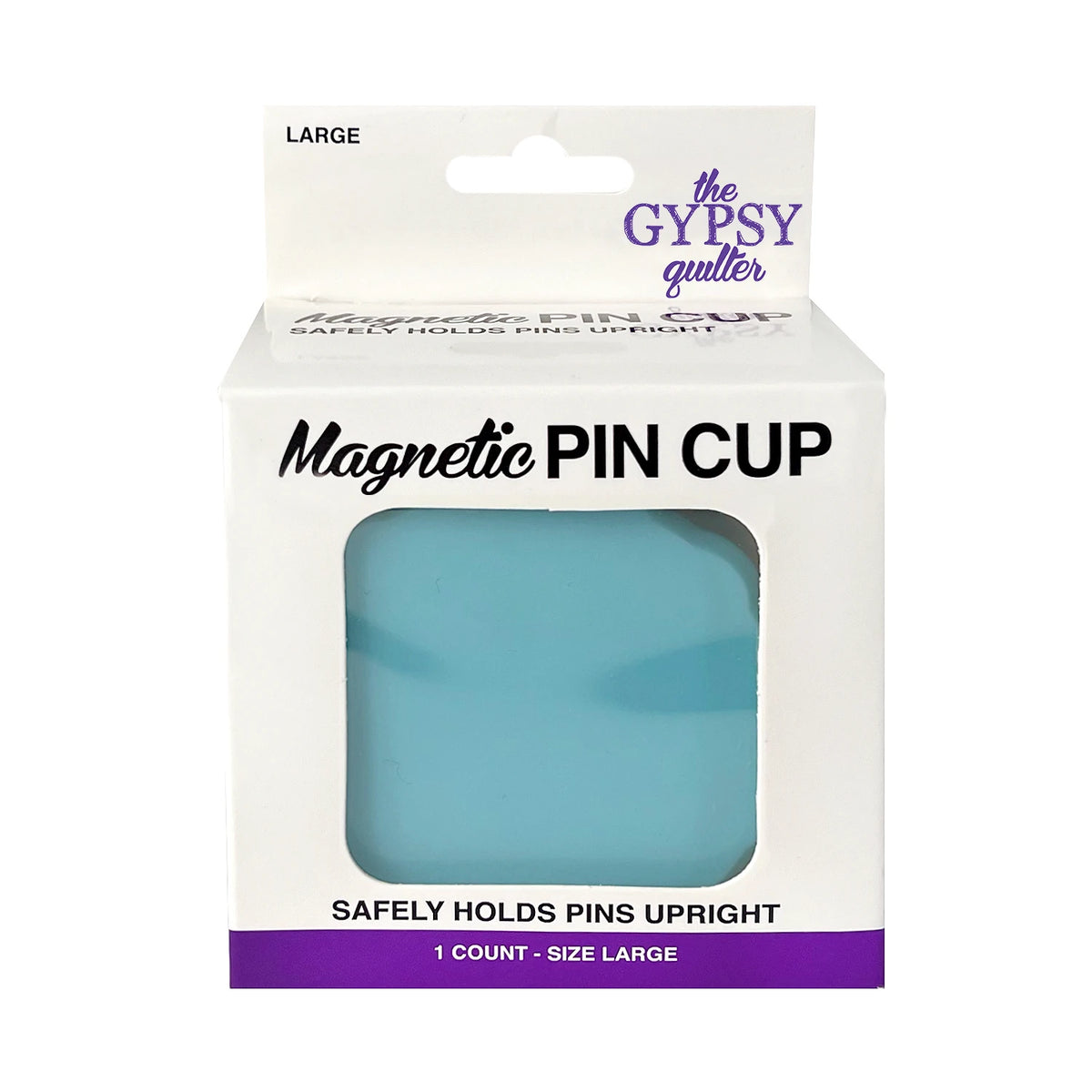 Magnetic Pin Cup Large Bohemian Blue