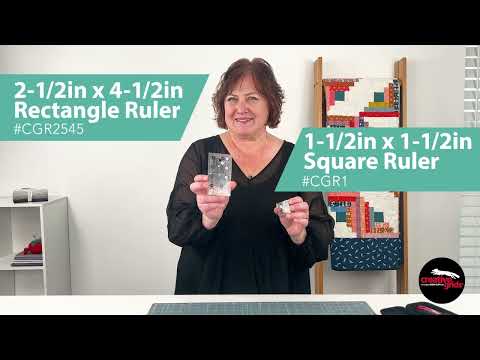 Creative Grids® Quilt Ruler 2-1/2in x 4-1/2in Rectangle