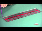 Creative Grids® I Love My Quilt Friends Quilt Ruler 2-1/2in x 10in Rectangle