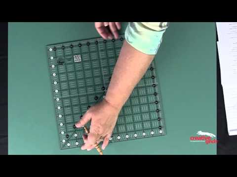 Creative Grids® Quilt Ruler 18-1/2in Square