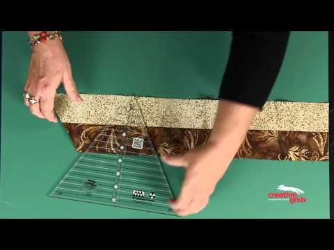 Creative Grids® Quilt Ruler 60 Degree 8-1/2in Triangle