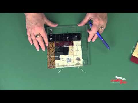 Creative Grids® Quilt Ruler 6in Log Cabin Trim Tool
