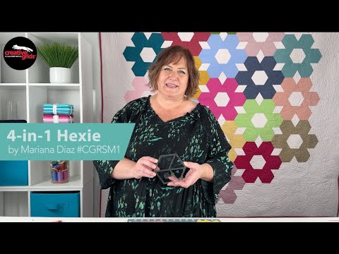 Creative Grids® Quilt Ruler 4-in-1 Hexie