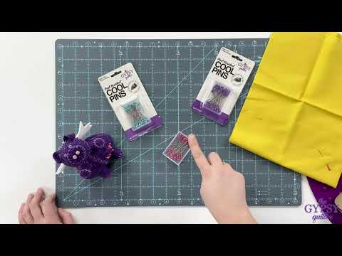 The Gypsy Quilter® Cool Pins Gypsy Purple  50pc