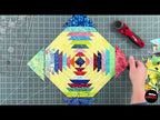 Creative Grids® Quilt Ruler 12in Skinny Pineapple Trim Tool