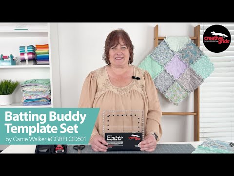 Creative Grids® Quilt Ruler Batting Buddy Template Set