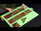 Creative Grids® Quilt Ruler 45 Degree Half-Square 8-1/2in Triangle