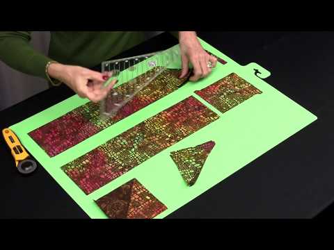 Creative Grids® Quilt Ruler 45 Degree Half-Square 8-1/2in Triangle