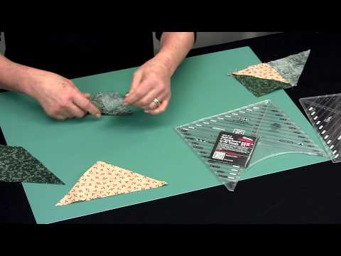 Creative Grids® Quilt Ruler 6in Flying Geese & 45/90 Degree Triangle