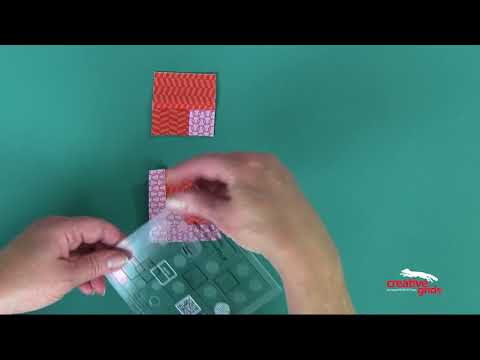 Creative Grids® Quilt Ruler 4in Curvy Log Cabin Trim Tool