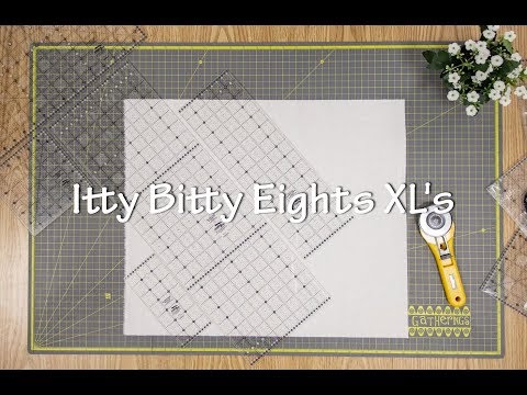 Creative Grids® Quilt Ruler Itty-Bitty Eights XL 8in x 24in Rectangle