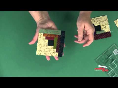 Creative Grids® Quilt Ruler 4in Log Cabin Trim Tool
