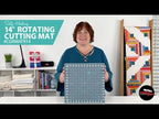 Creative Grids Self-Healing Rotating Rotary Cutting Mat 14in x 14in