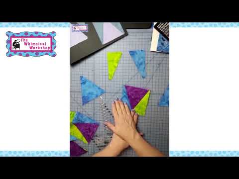Creative Grids® Quilt Ruler 2 Peaks in 1 Triangle