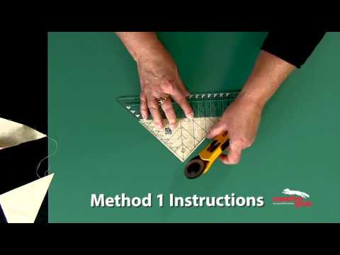 Creative Grids® Quilt Ruler Half-Square 4-in-1 Triangle