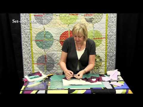 Creative Grids® Quilt Ruler Circle Savvy 11-3/4in x 18-1/2in