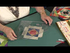 Creative Grids® Quilt Ruler Pineapple Trim Tool for 6, 8 or 10in Finished Blocks