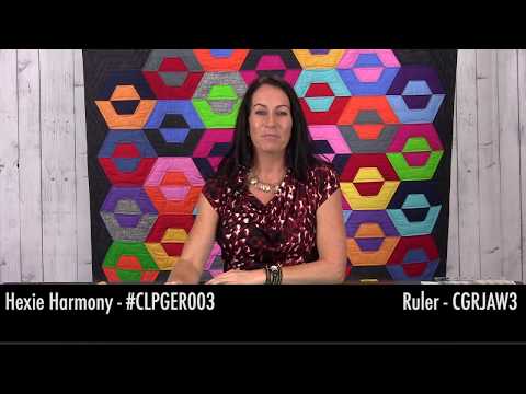 Creative Grids® Quilt Ruler Hexagon Trim Tool