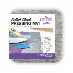 Wool Pressing Mat 4in x 4in x 1/2in Thick Wool Pressing Mat 4in x 4in x 1/2in Thick